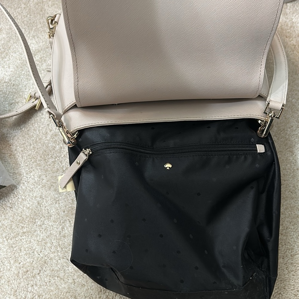 Kate Spade Make It Mine Pink Maddie Interchangeable Backpack Crossbody - Picture 11 of 17